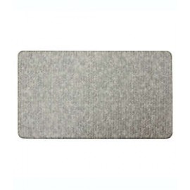 Tapete de cocina de plástico Bee & Willow™ Home Herringbone color gris