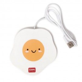 Calentador de taza USB Legami™ de huevo estrellado