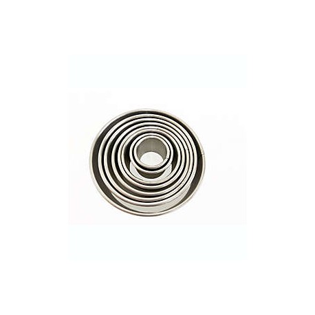 Cortadores de galletas de acero inoxidable Our Table™ set de 8