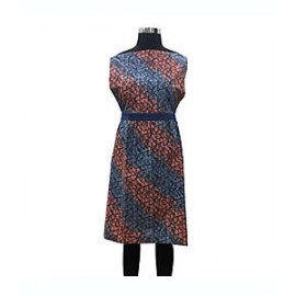 Delantal de algodón Wild Sage™ Phoebe Ombre con diseño floral multicolor