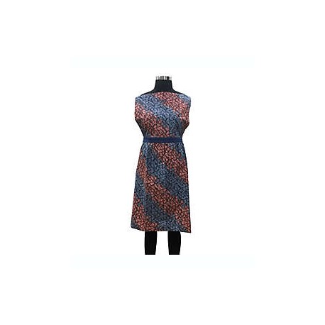 Delantal de algodón Wild Sage™ Phoebe Ombre con diseño floral multicolor
