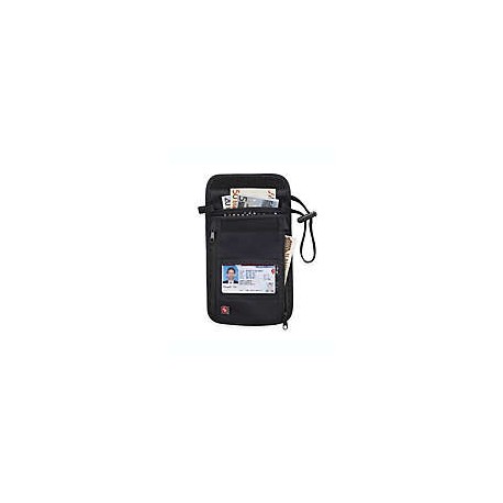 Portadocumentos de poliéster Latitude 40°N® de cuello antirrobo para viaje