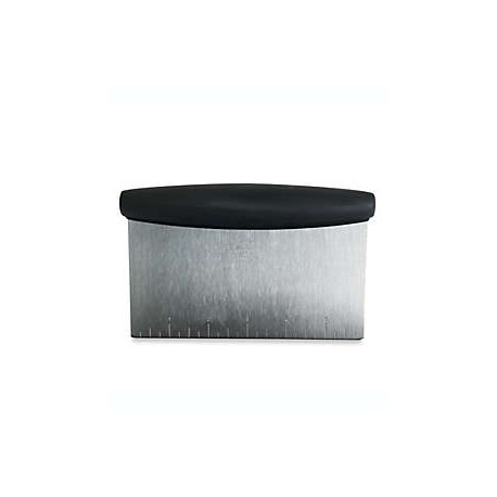 Raspador/cortador de masa de acero inoxidable OXO Good Grips®