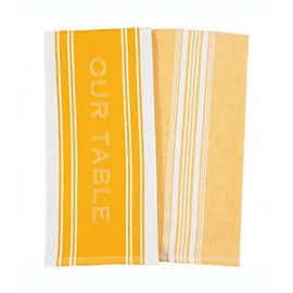 Toallas de cocina multiusos Our Table™ color oro