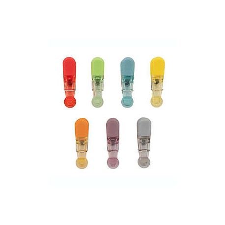 Clips delgados para bolsas Simply Essential™, 7 piezas