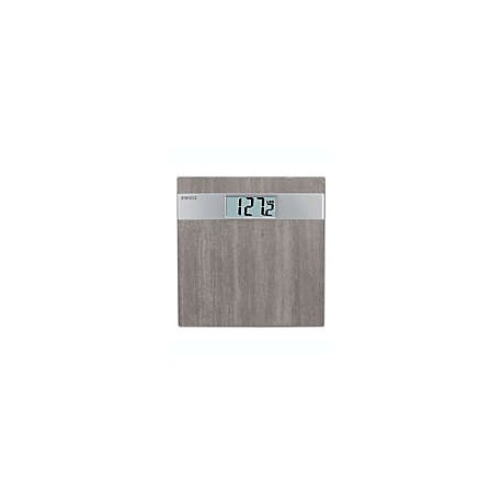 Báscula digital de baño HoMedics® acabado en azulejo color gris