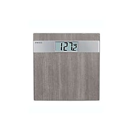Báscula digital de baño HoMedics® acabado en azulejo color gris