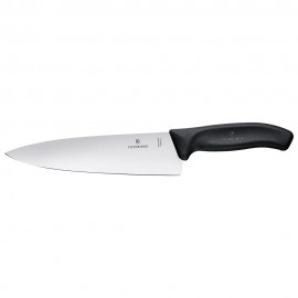 Cuchillo de cocina de acero inoxidable Victorinox® Swiss Classic color negro