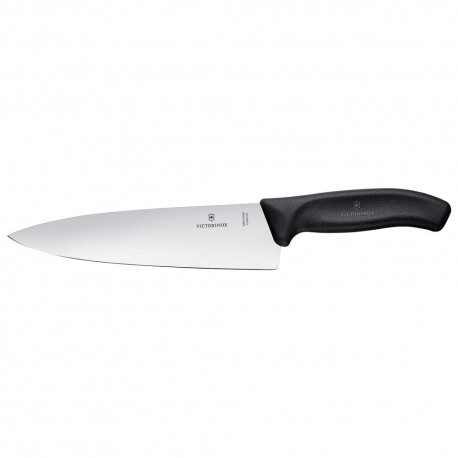 Cuchillo de cocina de acero inoxidable Victorinox® Swiss Classic color negro