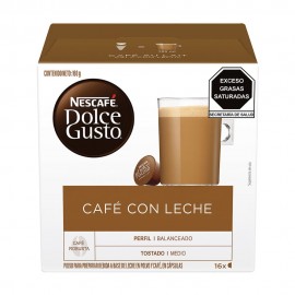 Cápsulas de café con leche Nescafé® Dolce Gusto®, 16 piezas