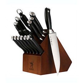 Cuchillos de acero inoxidable J.A. Henckels International® Forged Elite™ con base, Set de 15 pzas