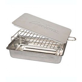 Ahumador de acero inoxidable Cameron's para cocinar
