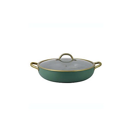 Cacerola antiadherente Our Table™ color verde oscuro