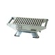 Asador portátil  de acero inoxidable Hobby Grill® Gourmet Silver