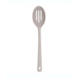 Cuchara ranurada de silicona Our Table™ color gris