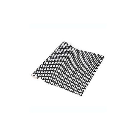 Forro adhesivo para cajón y repisa Con-Tact™ con diseño de diamantes color gris