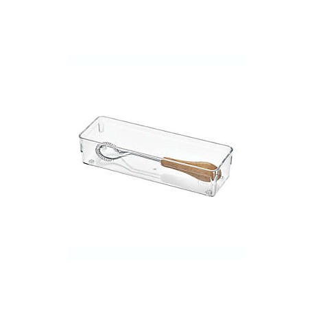 Organizador de cajón Squared Away™ de 22.86 x 7.62 cm transparente
