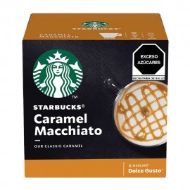 Cápsulas de café Caramel Macchiato Nescafé® Dolce Gusto® Starbucks®, 12 piezas