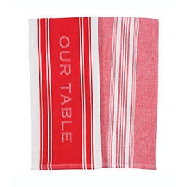 Toallas de cocina multiusos Our Table™ color rojo