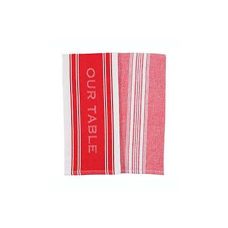 Toallas de cocina multiusos Our Table™ color rojo