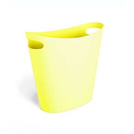 Bote de basura de polipropileno Simply Essential™ de 2 galones color amarillo