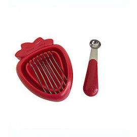 Set para rebanar y descorazonar fresas Simply Essential™