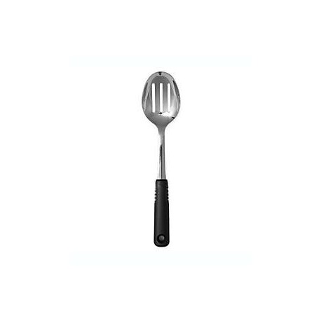 Cuchara ranurada de acero inoxidable OXO Good Grips® SteeL™