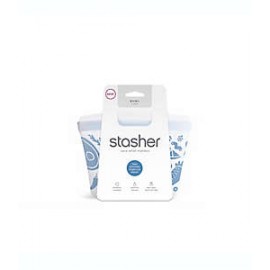 Bolsa extra chica de silicón para alimentos Stasher™ transparente