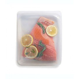 Bolsa para alimentos de silicón Stasher reutilizable de 1.89 L