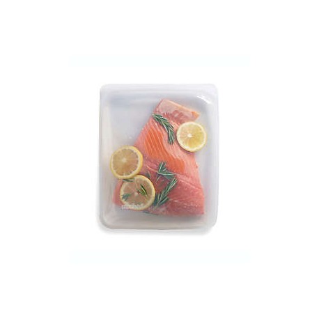 Bolsa para alimentos de silicón Stasher reutilizable de 1.89 L