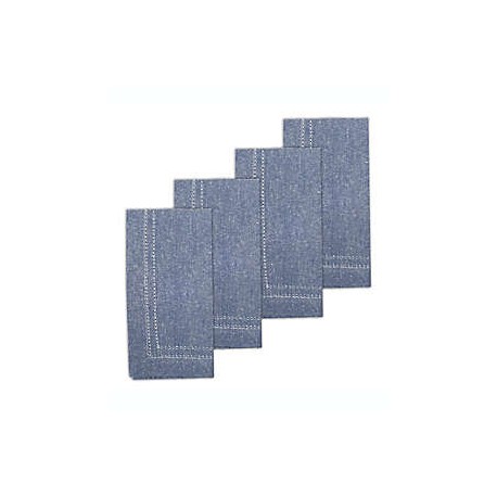 Servilletas de algodón Our Table™ Locklin color azul