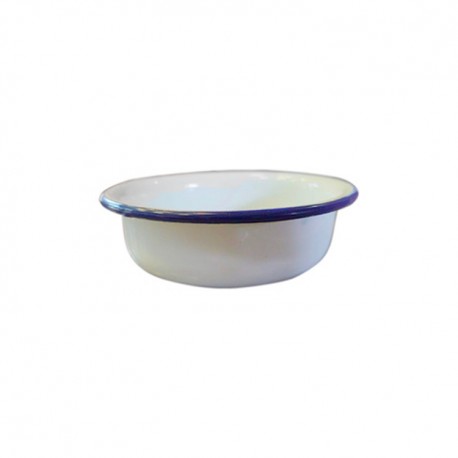Tazón multiusos de peltre Bisa™ color blanco