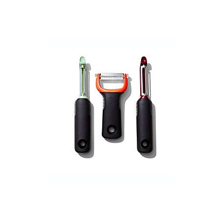 Set de peladores de acero inoxidable OXO Good Grips™